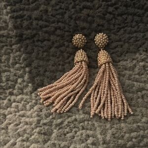 Blush Pink Beaded Earrings (Sugarfix by Bauble Bar)